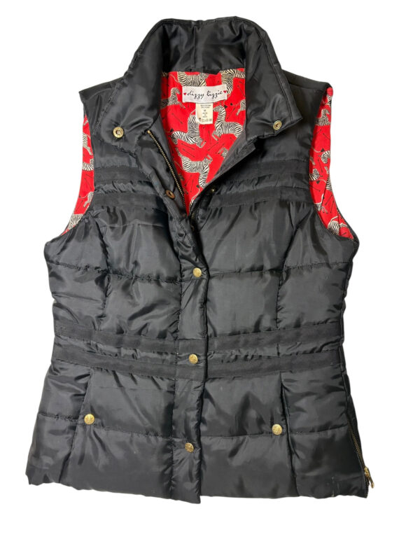 Dizzy Lizzie Puffer Vest Size M
